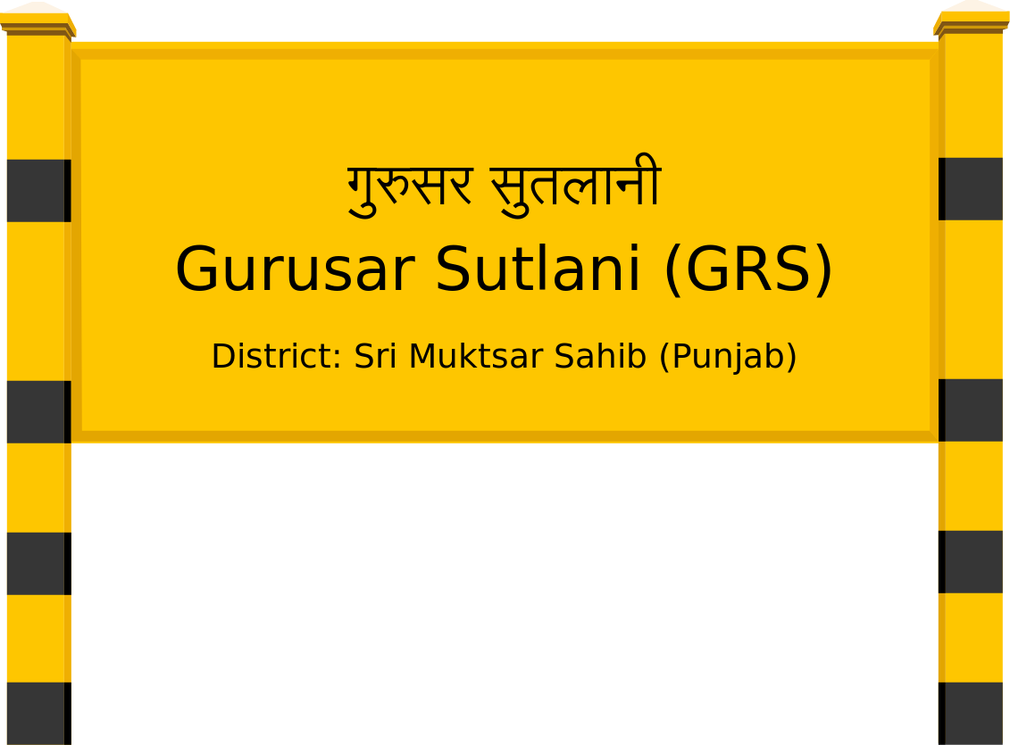 Gurusar Sutlani (GRS) Railway Station