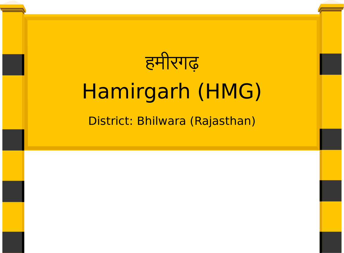 Hamirgarh (HMG) Railway Station
