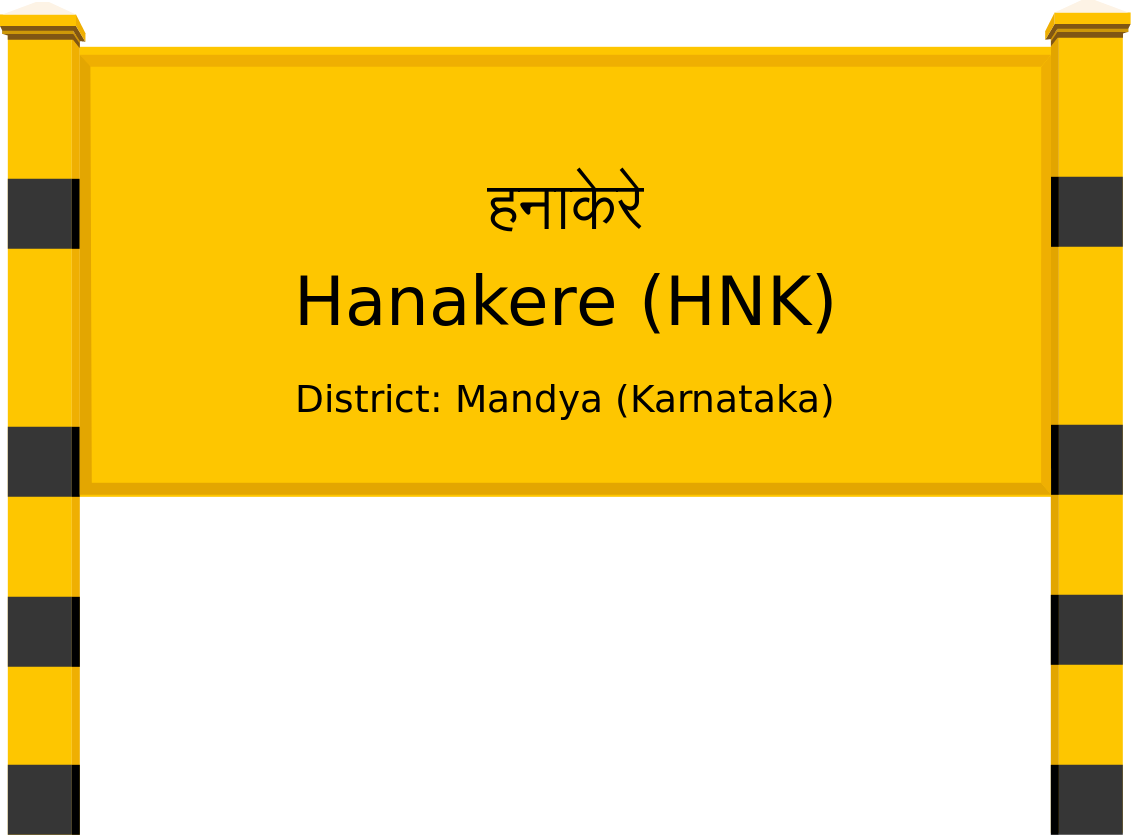 Hanakere (HNK) Railway Station