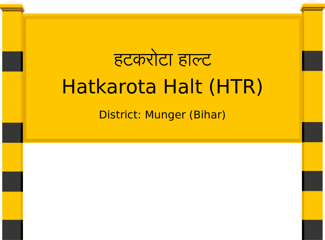 Hatkarota Halt (HTR) Railway Station