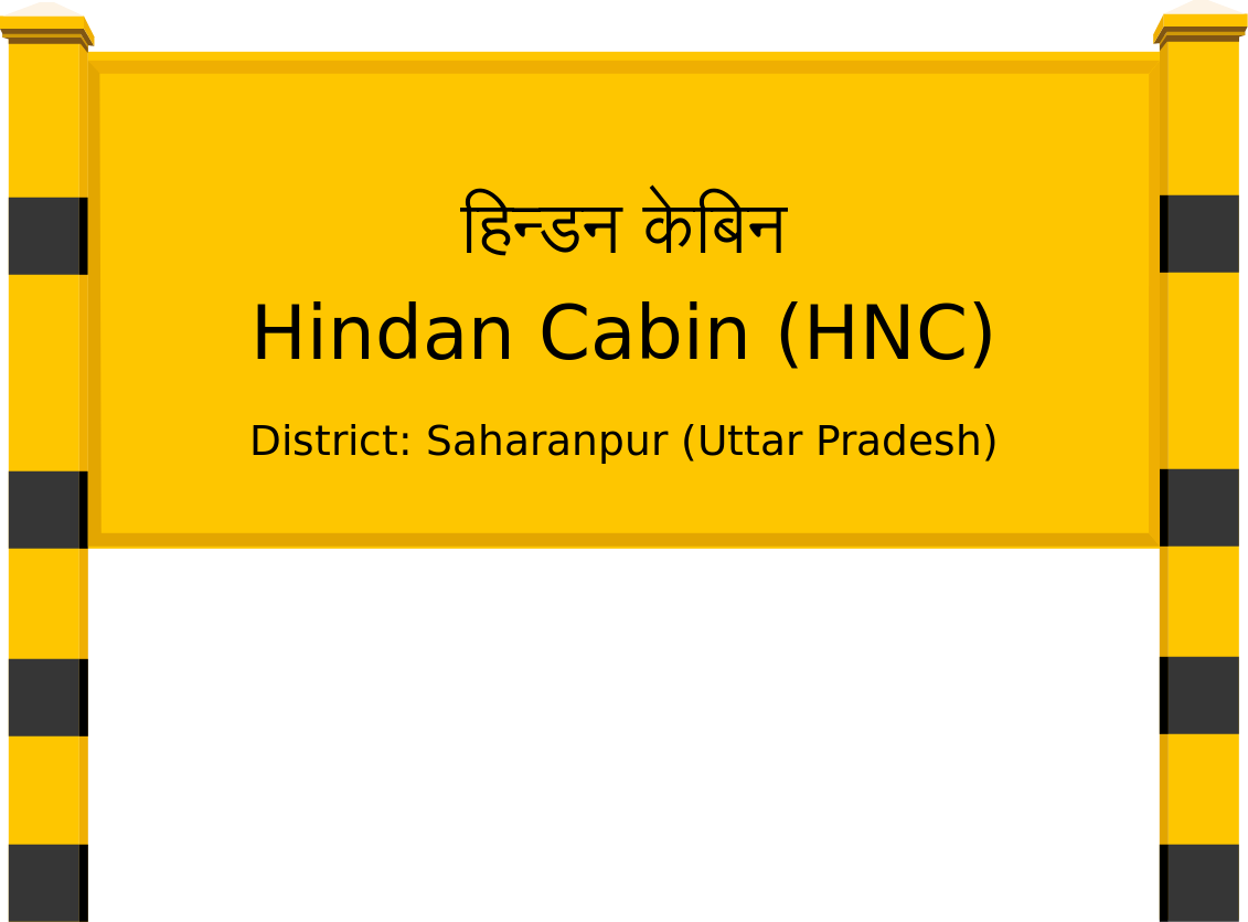 Hindan Cabin (HNC) Railway Station