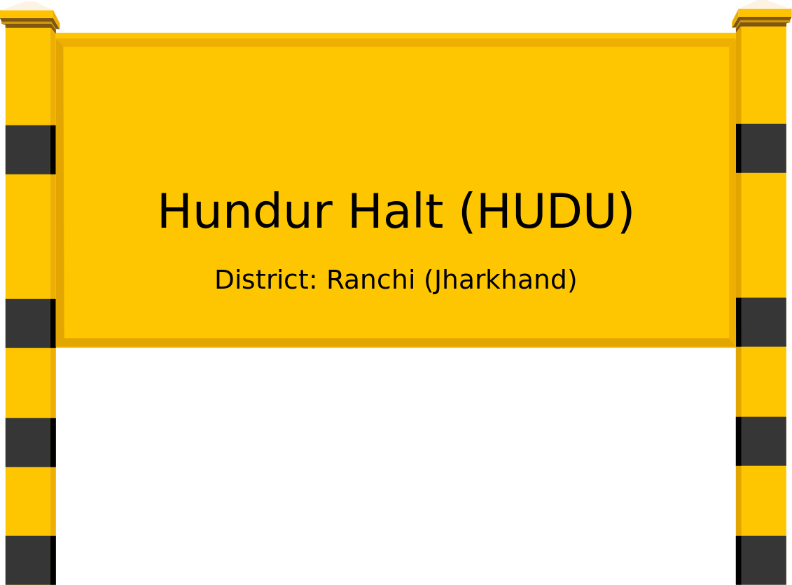 Hundur Halt (HUDU) Railway Station