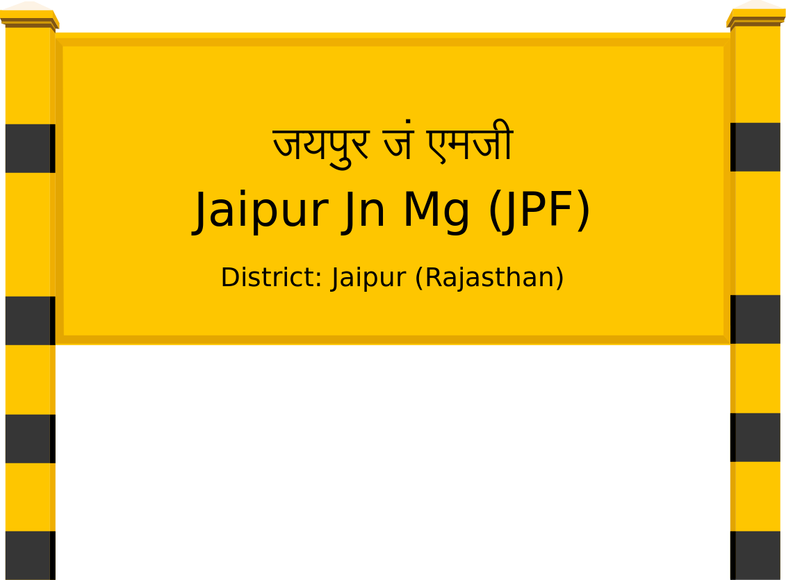 Jaipur Jn Mg (JPF) Railway Station