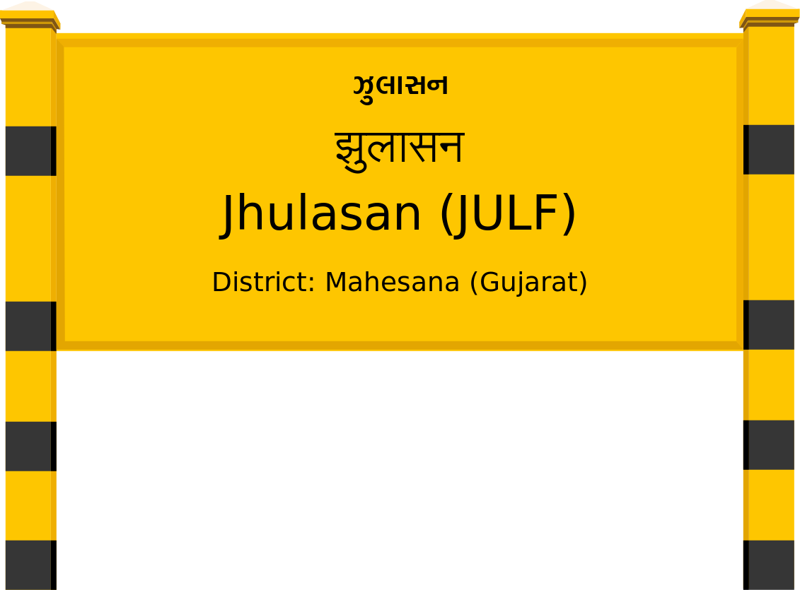 Jhulasan (JULF) Railway Station