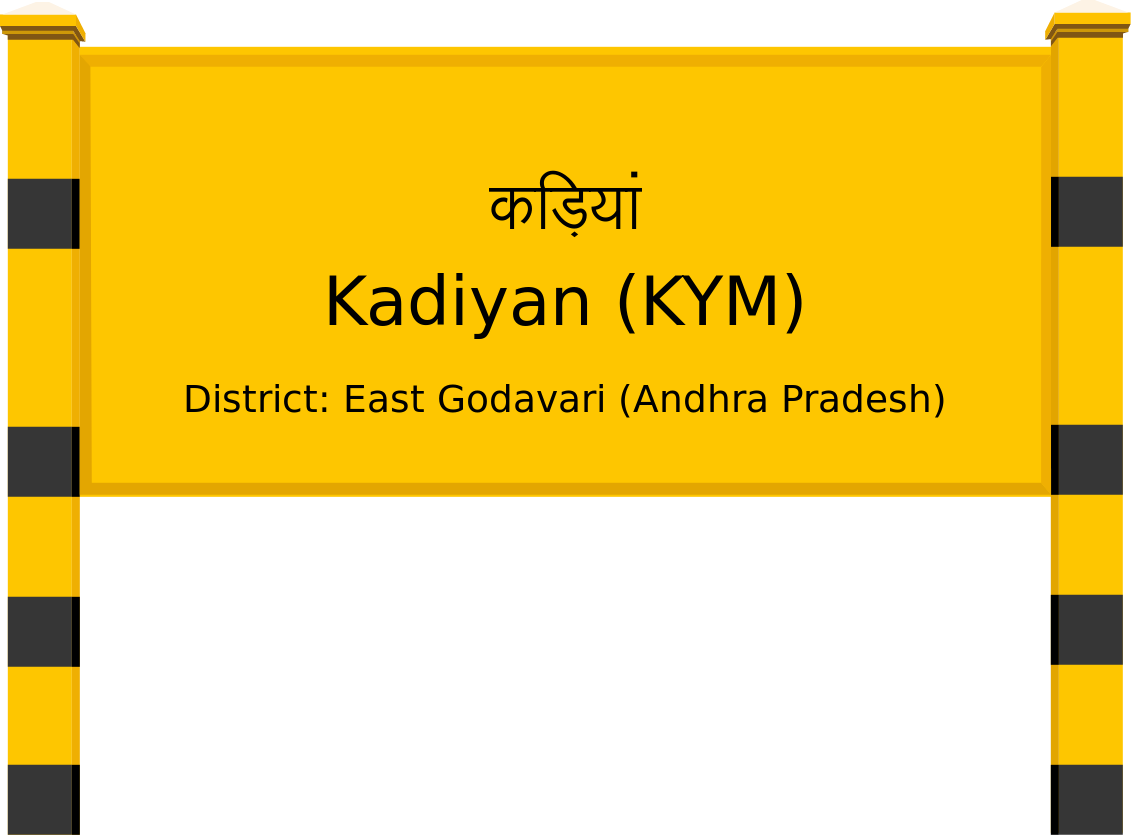 Kadiyan (KYM) Railway Station