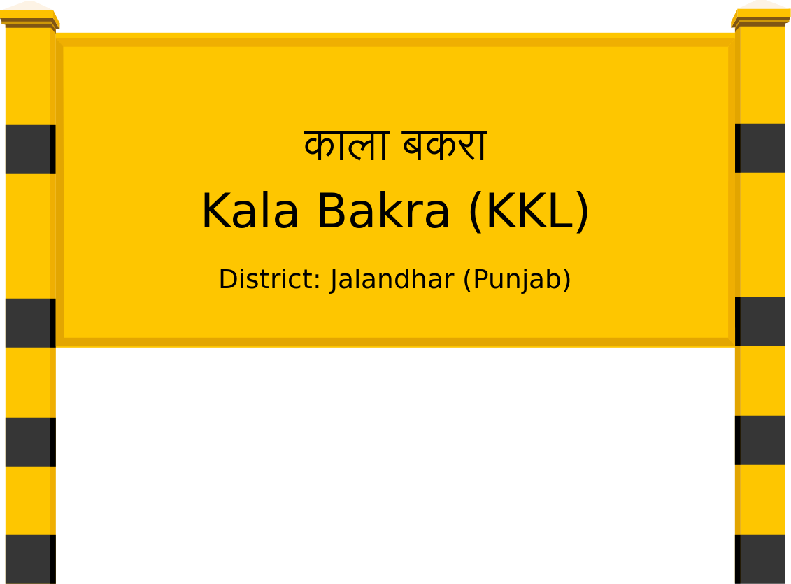 Kala Bakra (KKL) Railway Station