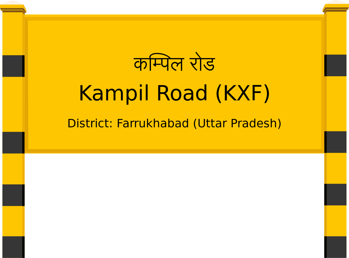 Kampil Road (KXF) Railway Station