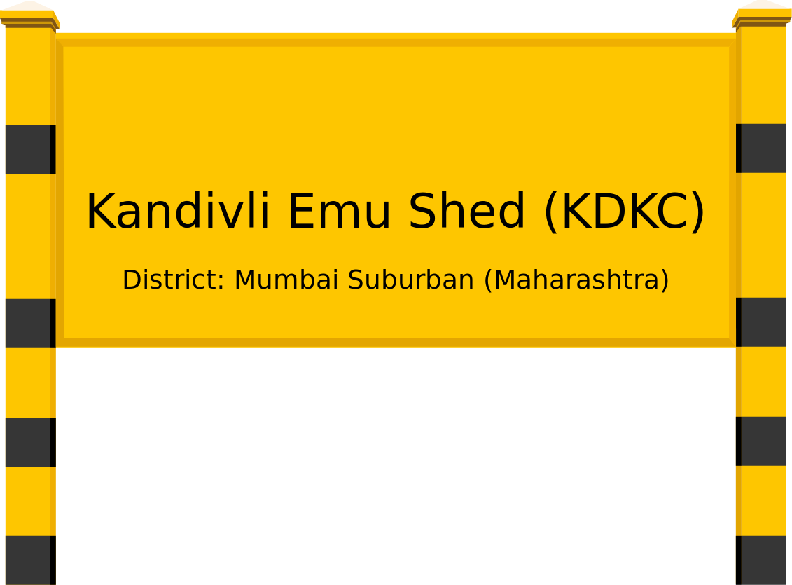Kandivli Emu Shed (KDKC) Railway Station
