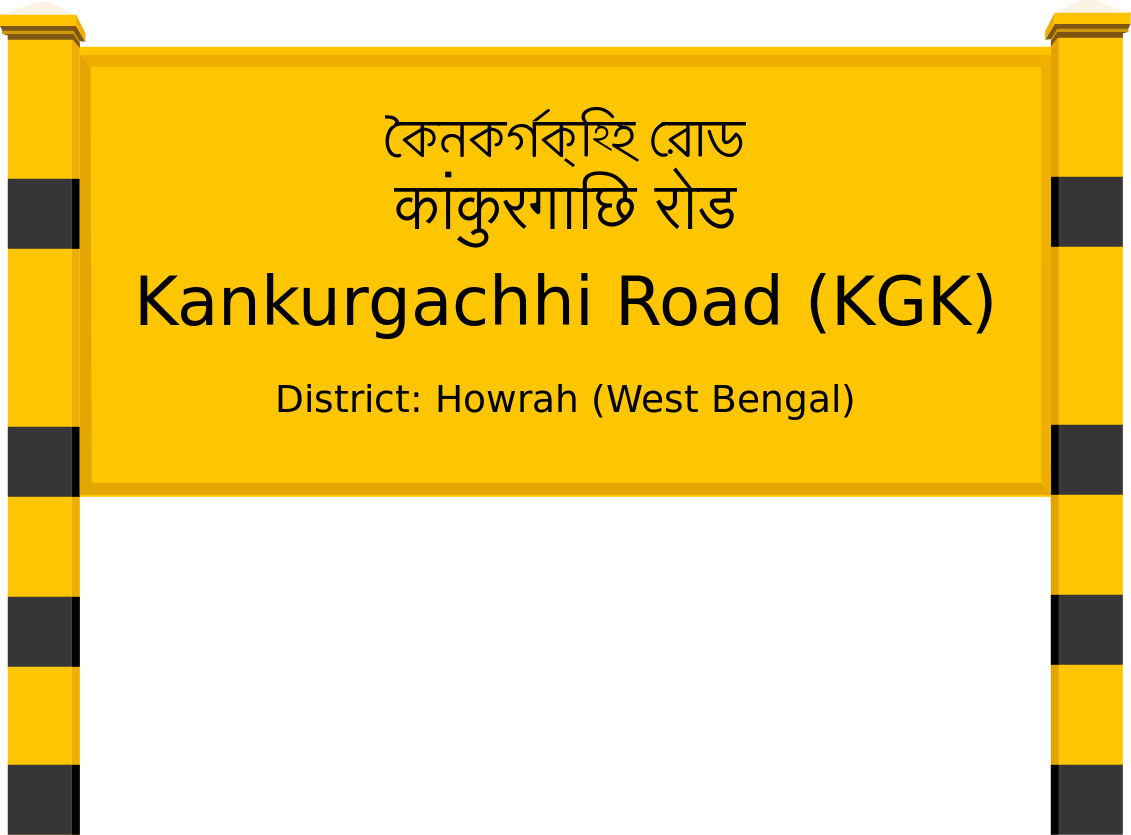 Kankurgachhi Road (KGK) Railway Station