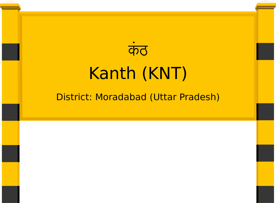Kanth (KNT) Railway Station