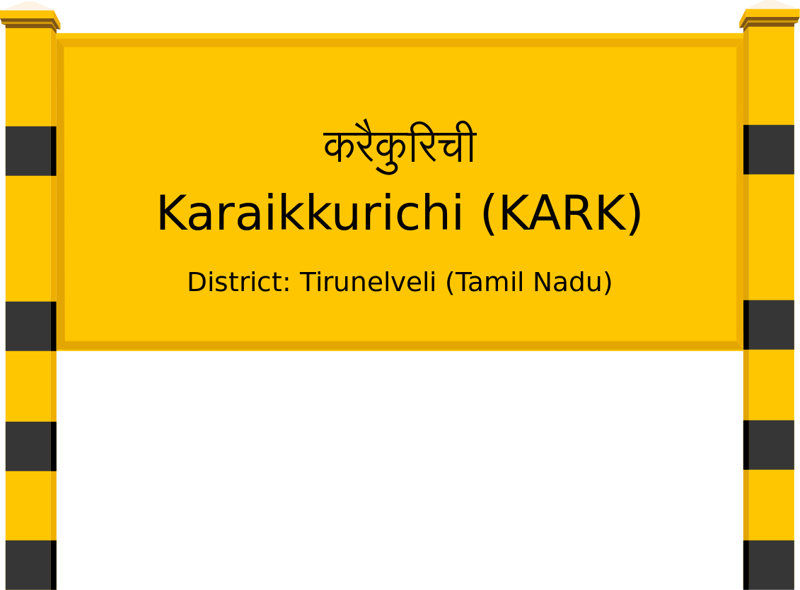 Karaikkurichi (KARK) Railway Station