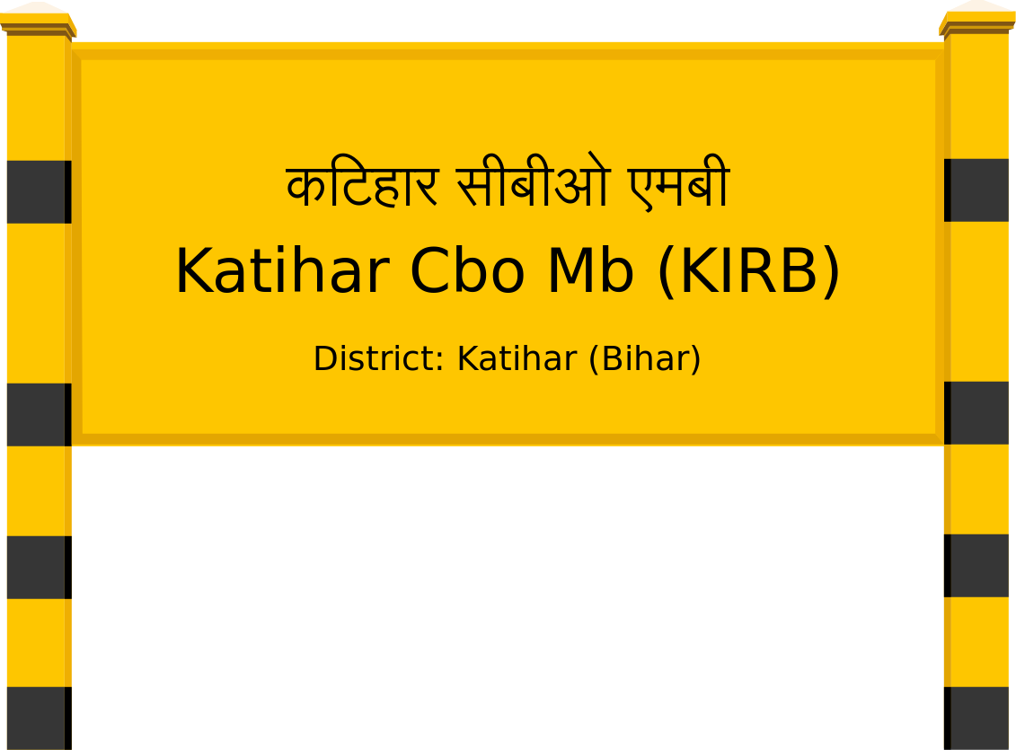Katihar Cbo Mb (KIRB) Railway Station