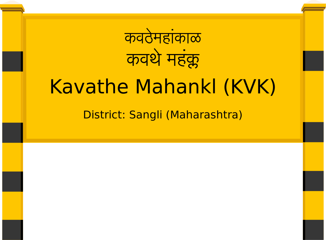 Kavathe Mahankl (KVK) Railway Station