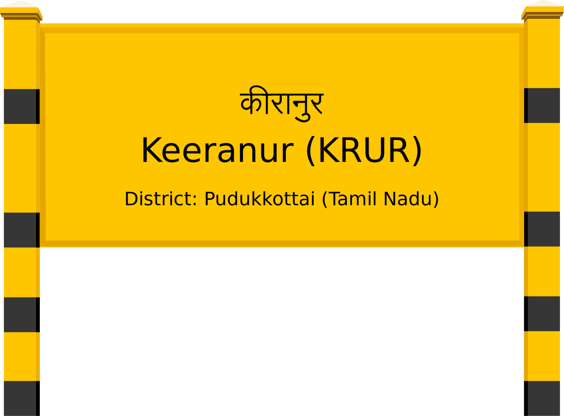 Keeranur (KRUR) Railway Station