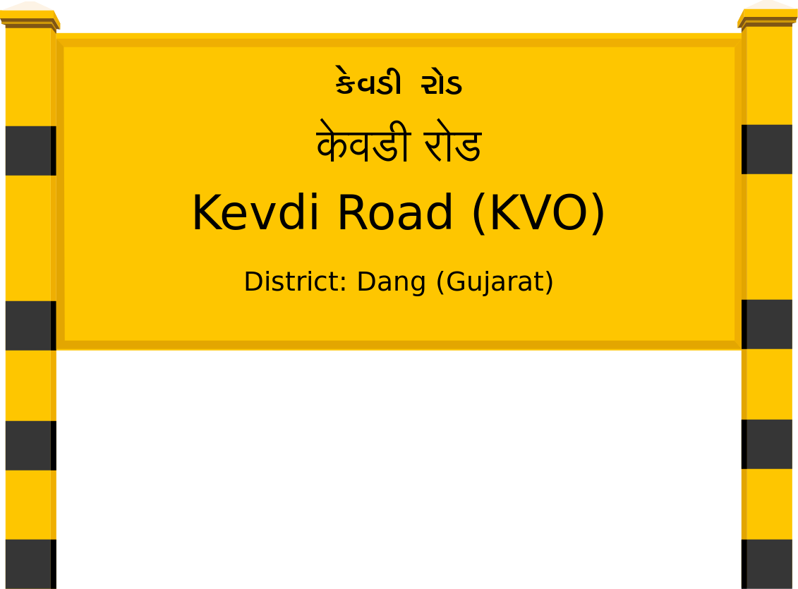 Kevdi Road (KVO) Railway Station