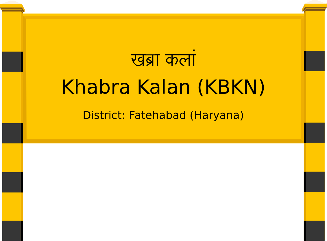 Khabra Kalan (KBKN) Railway Station