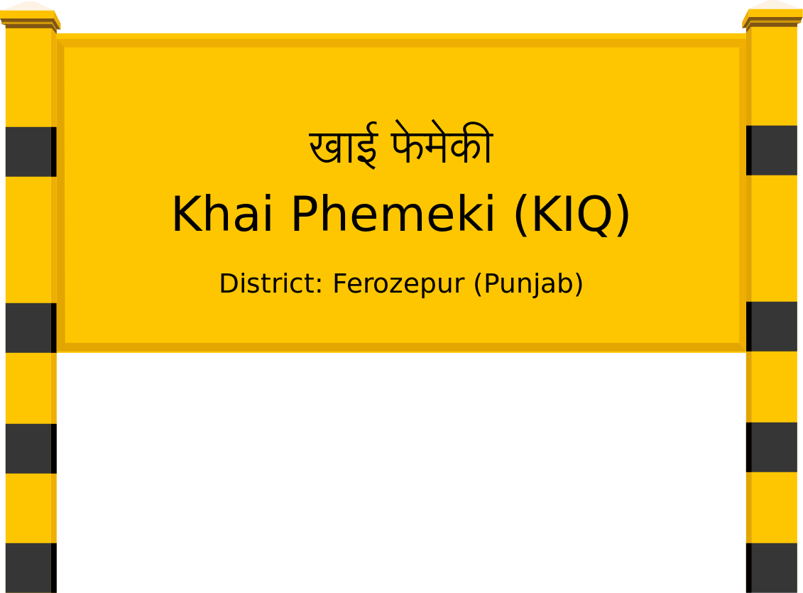 Khai Phemeki (KIQ) Railway Station