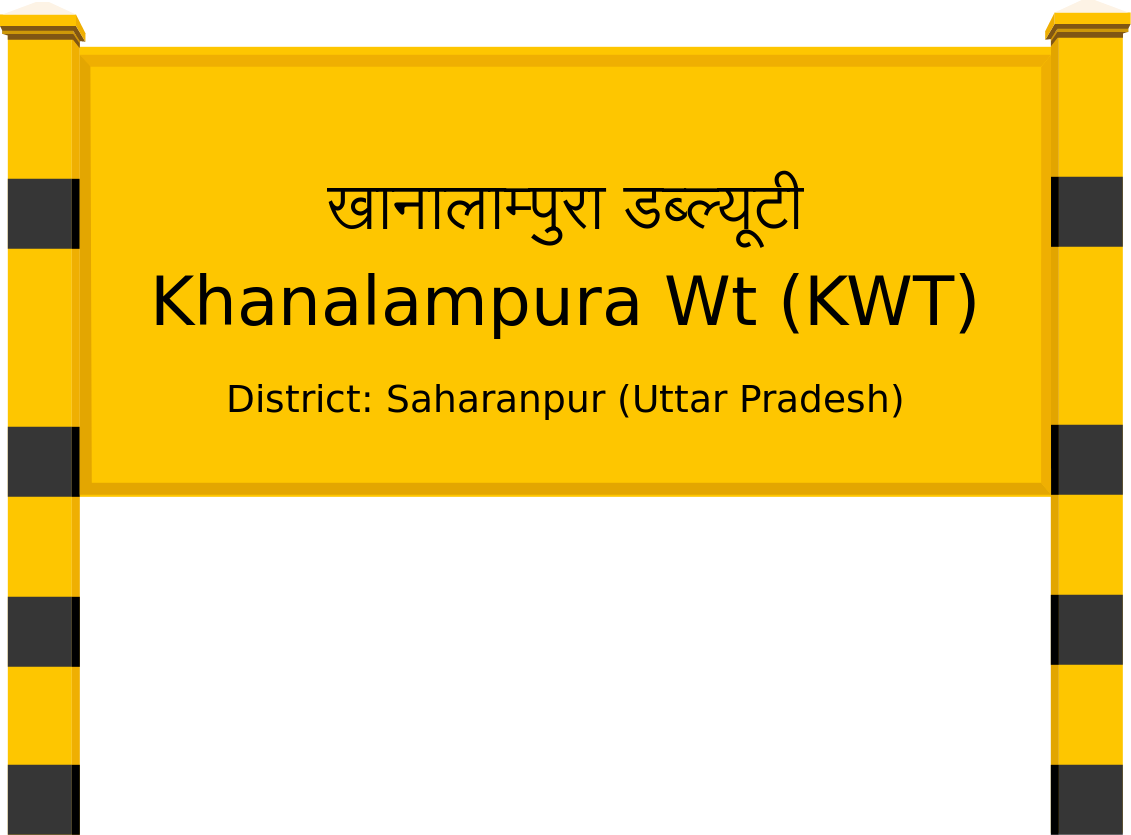 Khanalampura Wt (KWT) Railway Station