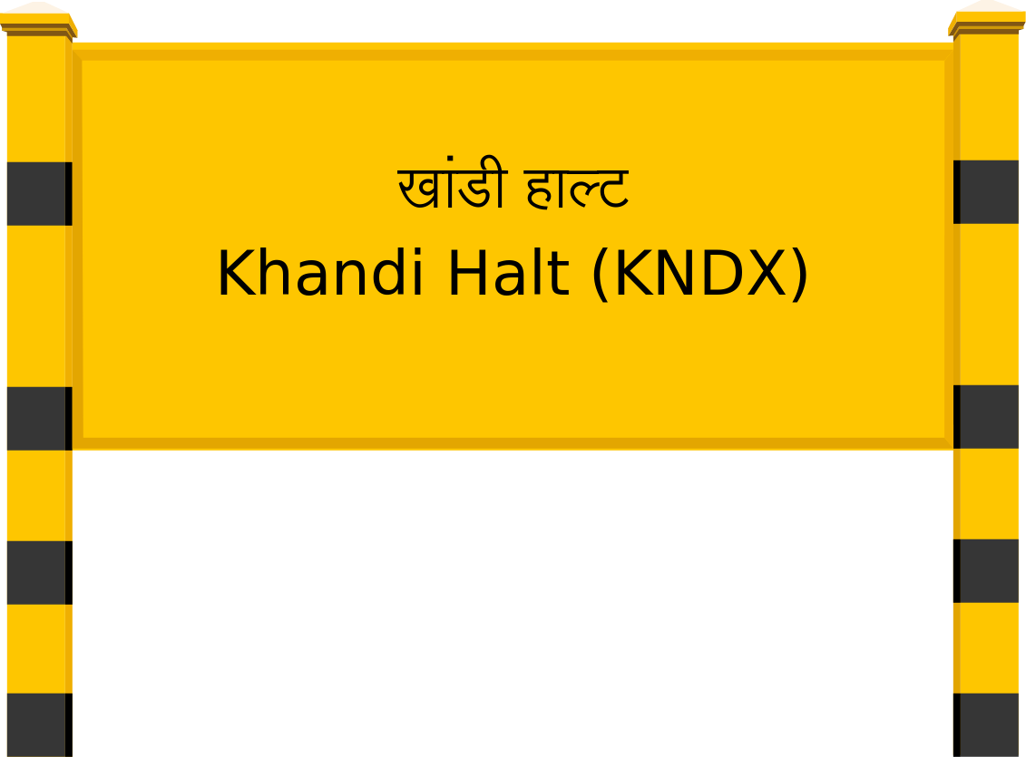 Khandi Halt (KNDX) Railway Station