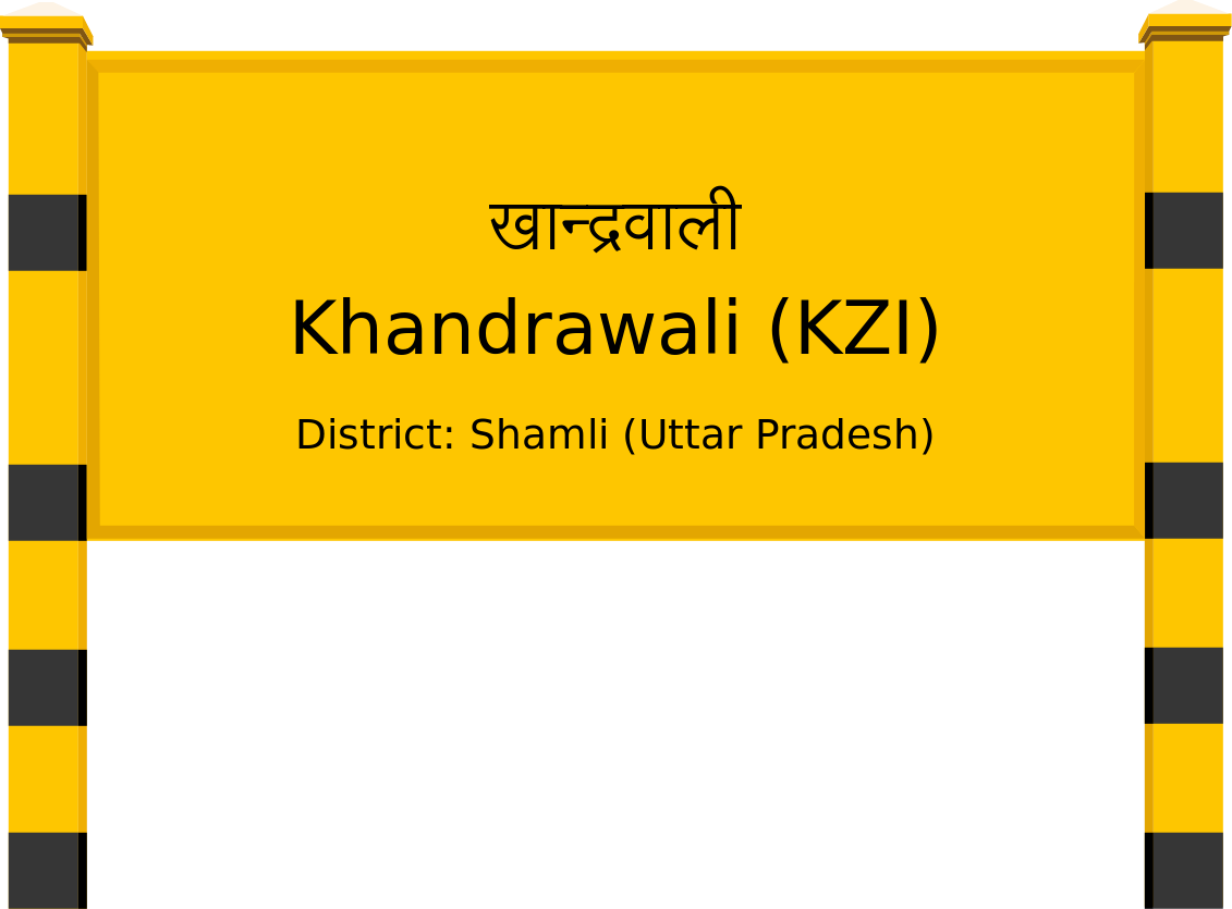 Khandrawali (KZI) Railway Station