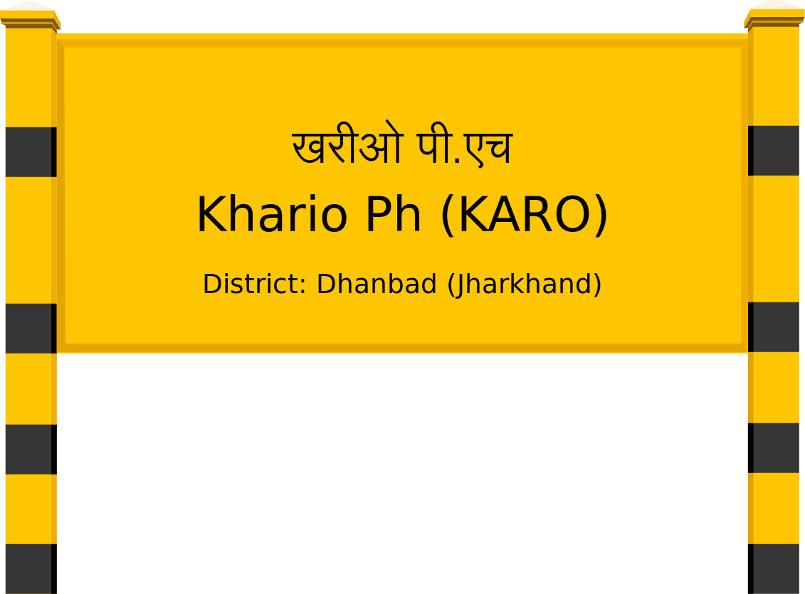 Khario Ph (KARO) Railway Station
