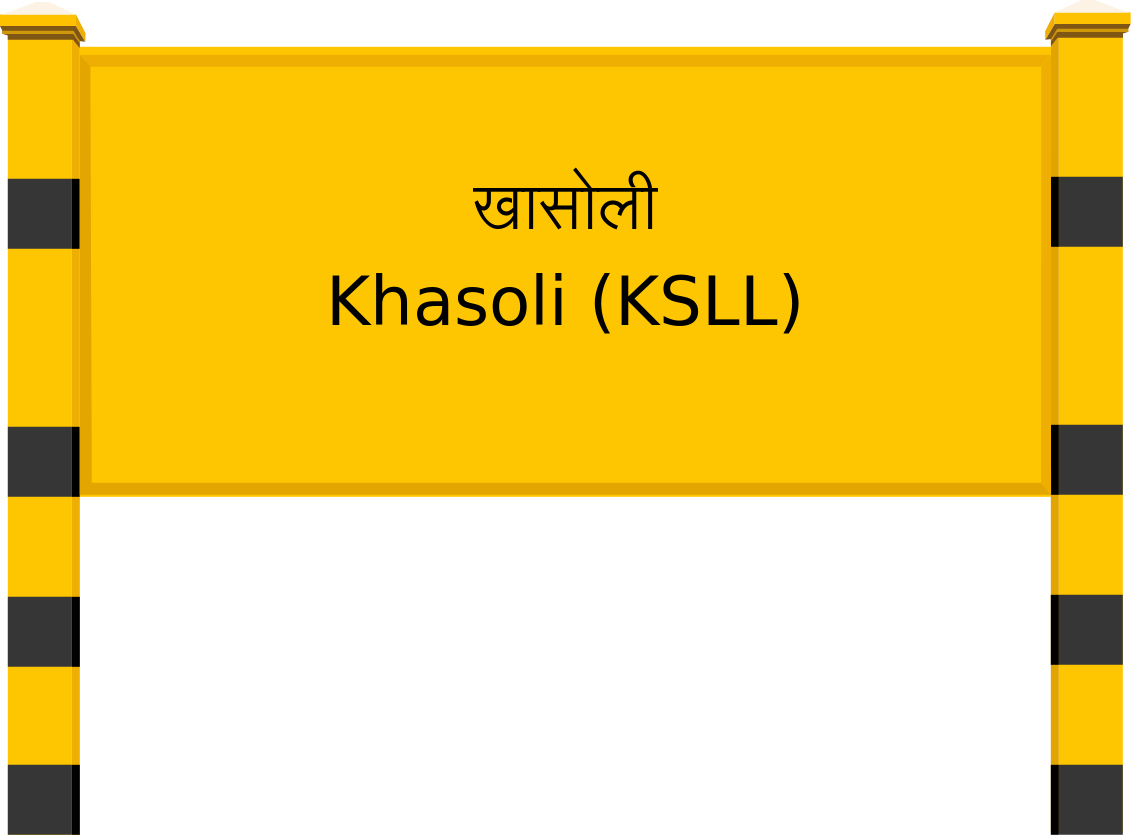 Khasoli (KSLL) Railway Station