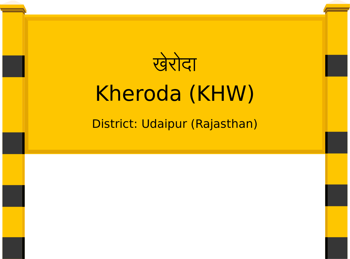 Kheroda (KHW) Railway Station