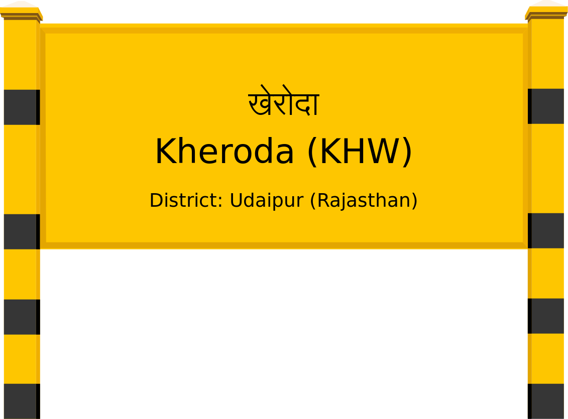 Kheroda (KHW) Railway Station