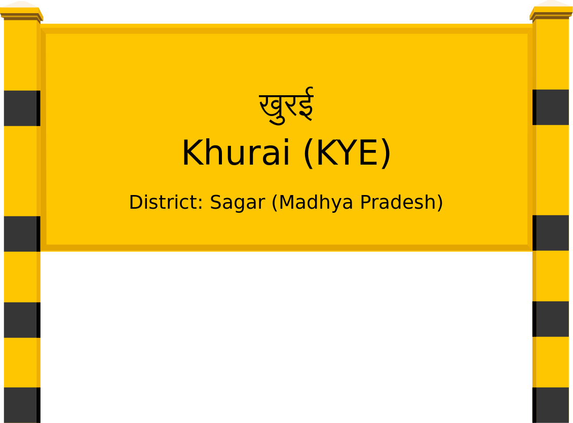 Khurai (KYE) Railway Station