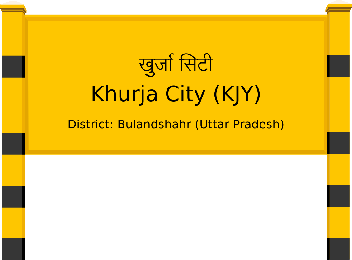 Khurja City (KJY) Railway Station