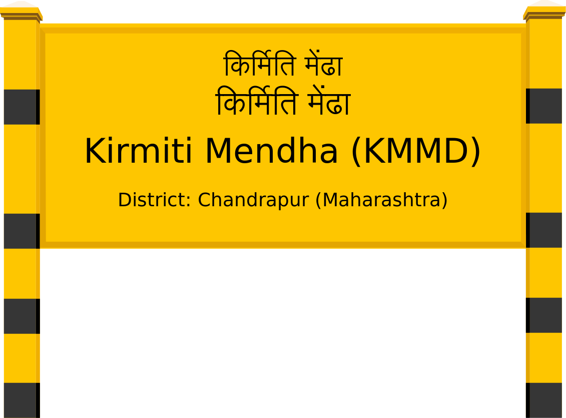 Kirmiti Mendha (KMMD) Railway Station