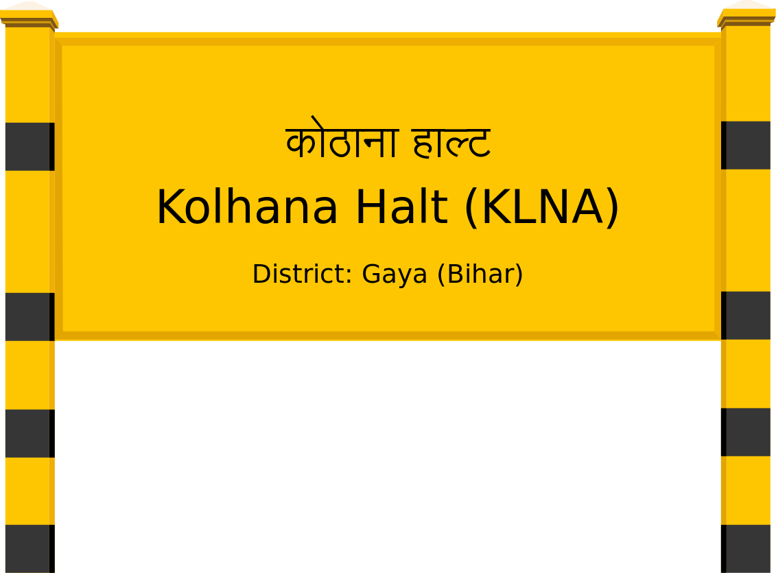 Kolhana Halt (KLNA) Railway Station