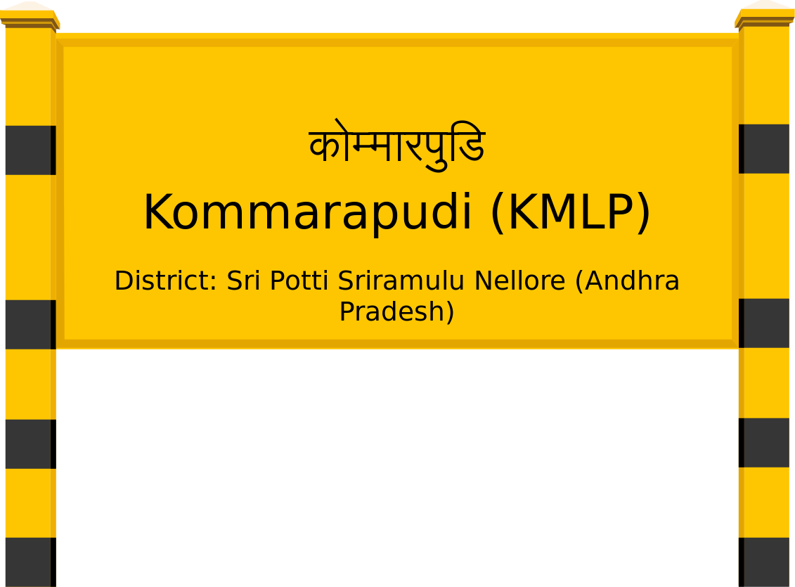 Kommarapudi (KMLP) Railway Station