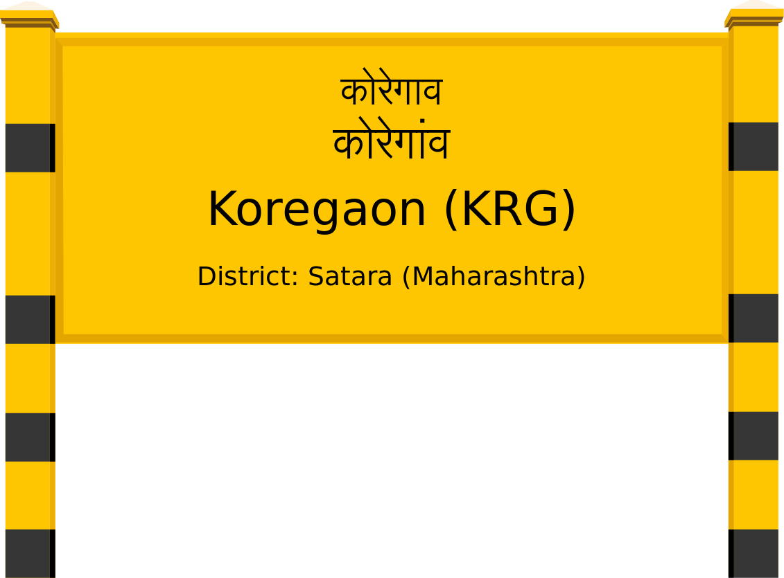 Koregaon (KRG) Railway Station