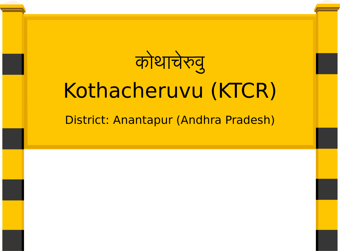 Kothacheruvu (KTCR) Railway Station