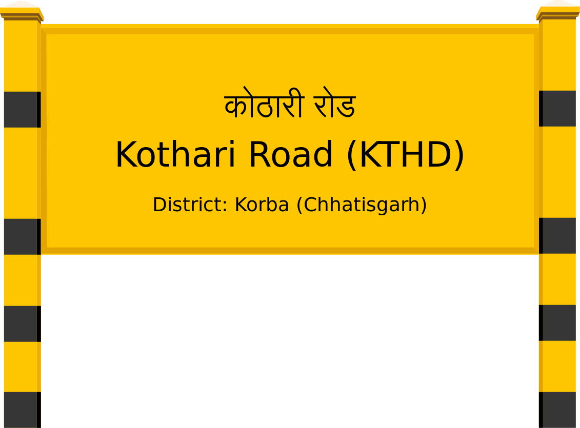 Kothari Road (KTHD) Railway Station