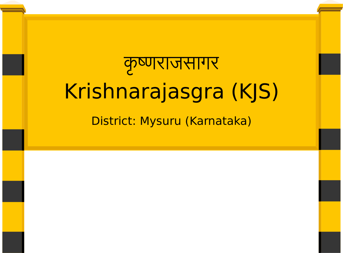 Krishnarajasgra (KJS) Railway Station
