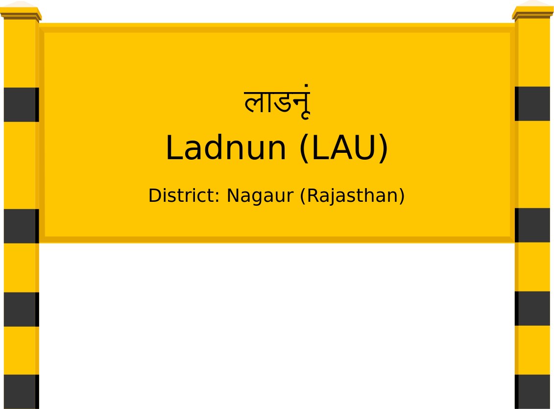 Ladnun (LAU) Railway Station