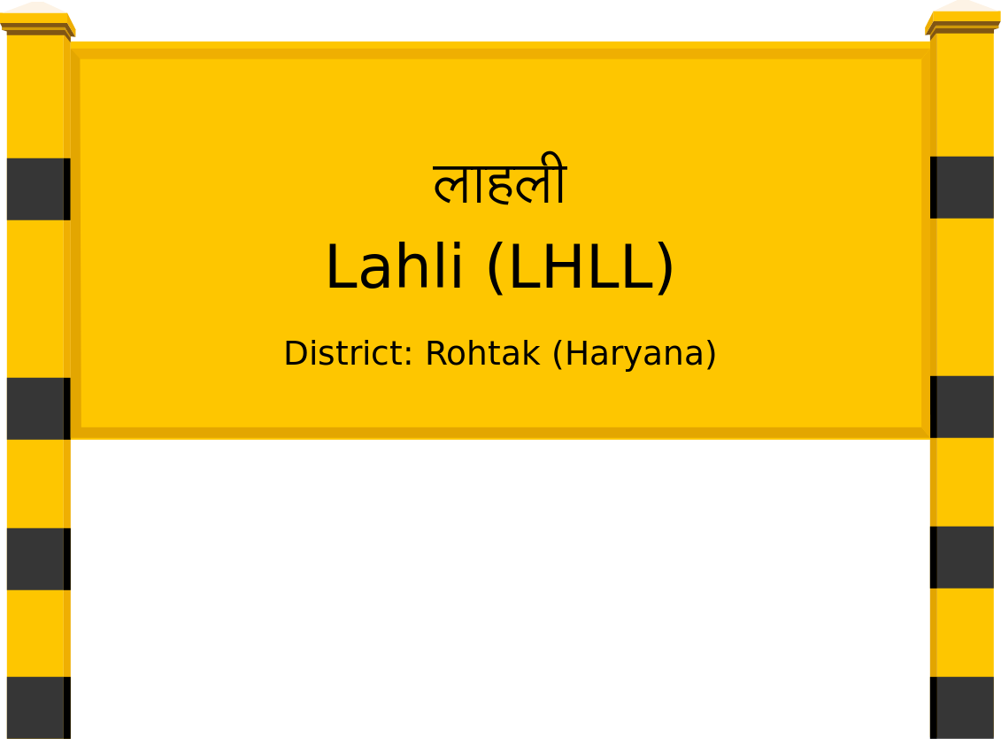Lahli (LHLL) Railway Station