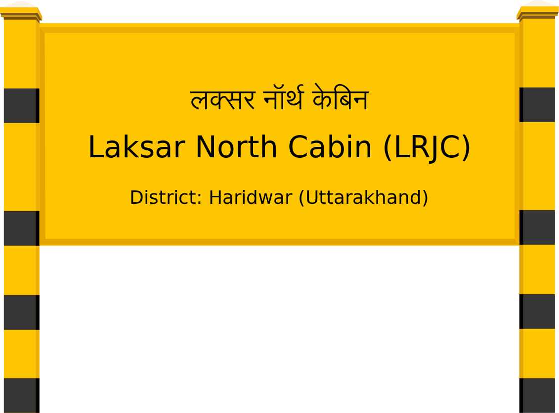 Laksar North Cabin (LRJC) Railway Station
