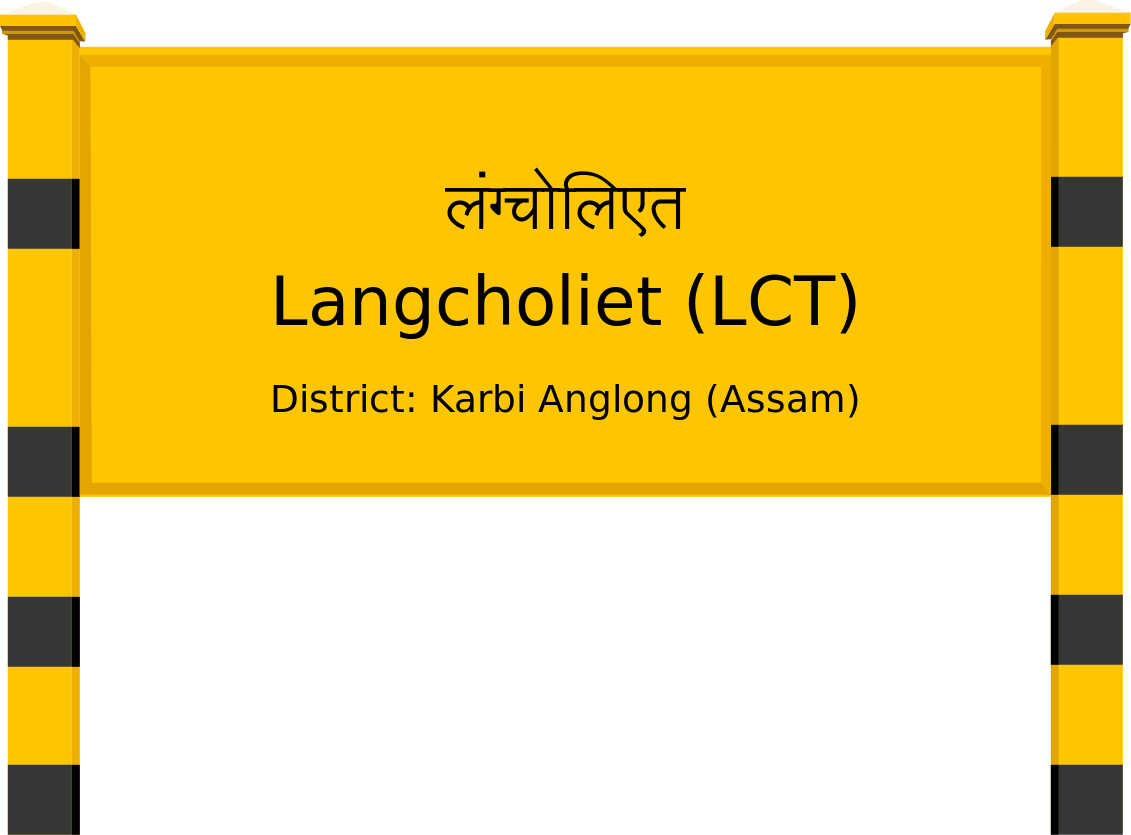 Langcholiet (LCT) Railway Station