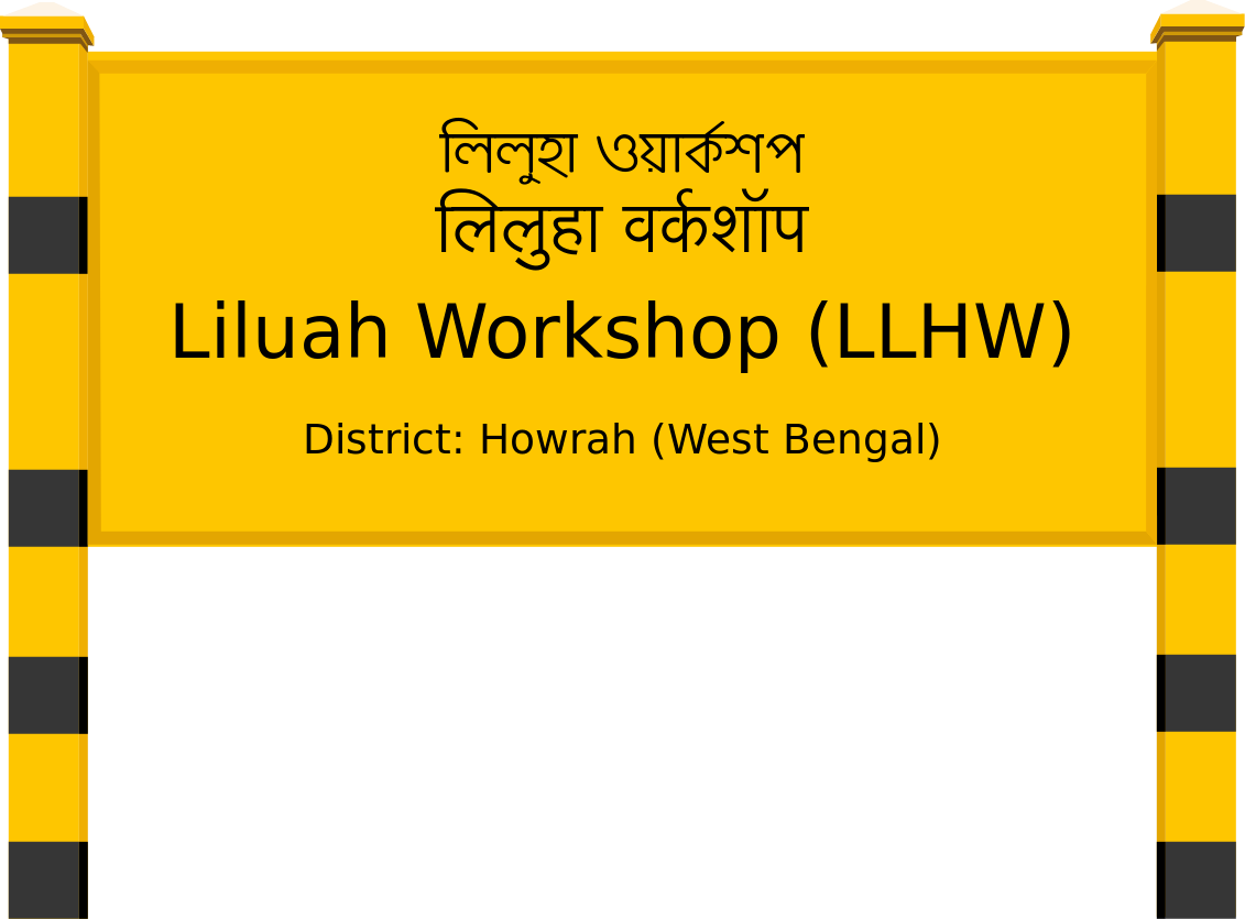 Liluah Workshop (LLHW) Railway Station