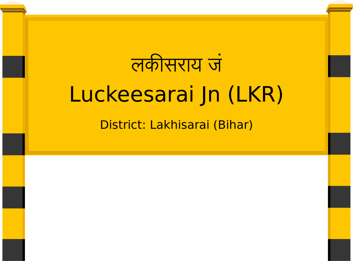 Luckeesarai Jn (LKR) Railway Station