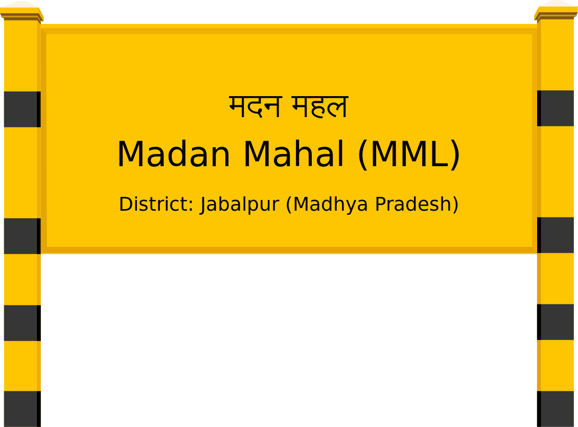 Madan Mahal (MML) Railway Station