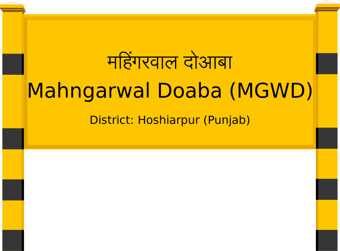 Mahngarwal Doaba (MGWD) Railway Station
