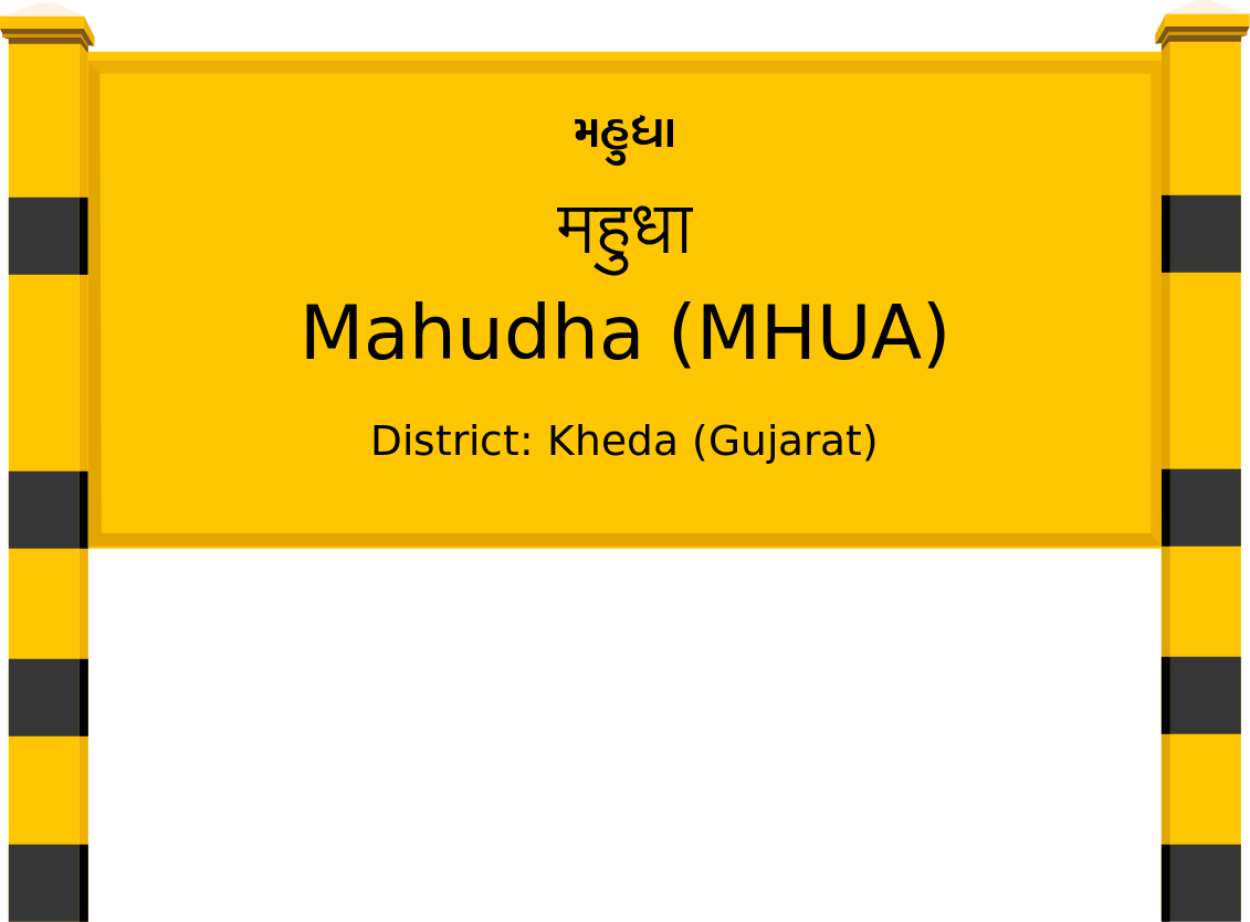 Mahudha (MHUA) Railway Station