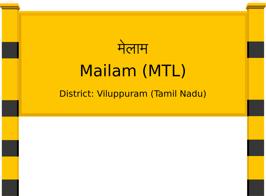 Mailam (MTL) Railway Station