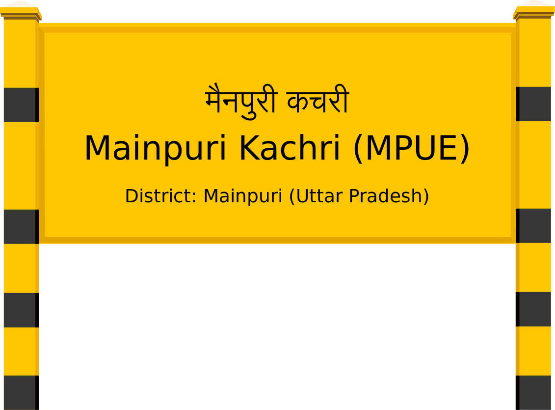 Mainpuri Kachri (MPUE) Railway Station