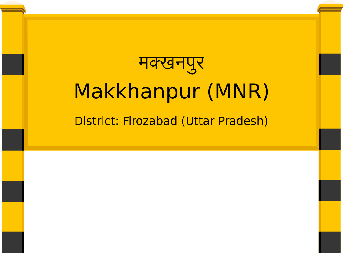 Makkhanpur (MNR) Railway Station