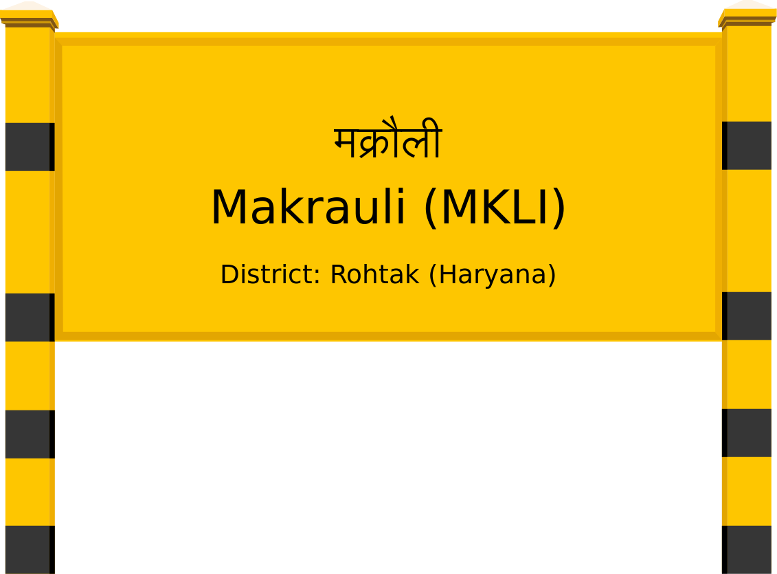 Makrauli (MKLI) Railway Station